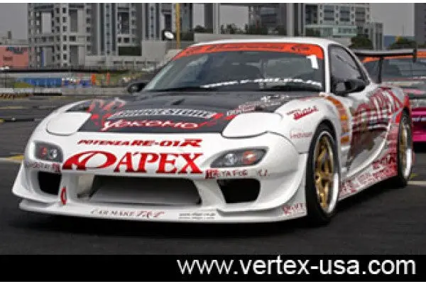 Vertex Ridge Widebody Kit For 1993-1995 Mazda Fd3s Rx-7 1