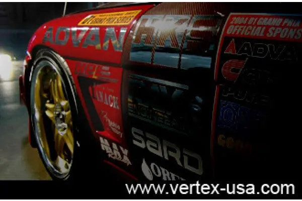 Vertex Front Aero Fenders For 1991-2000 Toyota Jzz30 Soarer/Lexus Sc300 1