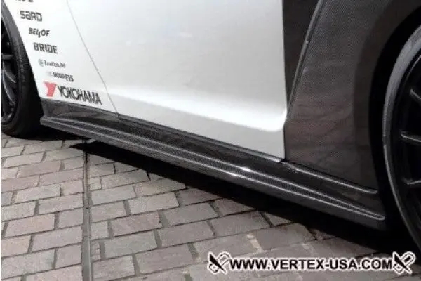 R-Vertex 2010-Up Nissan R35 Gtr Side Skirt Diffuser 1