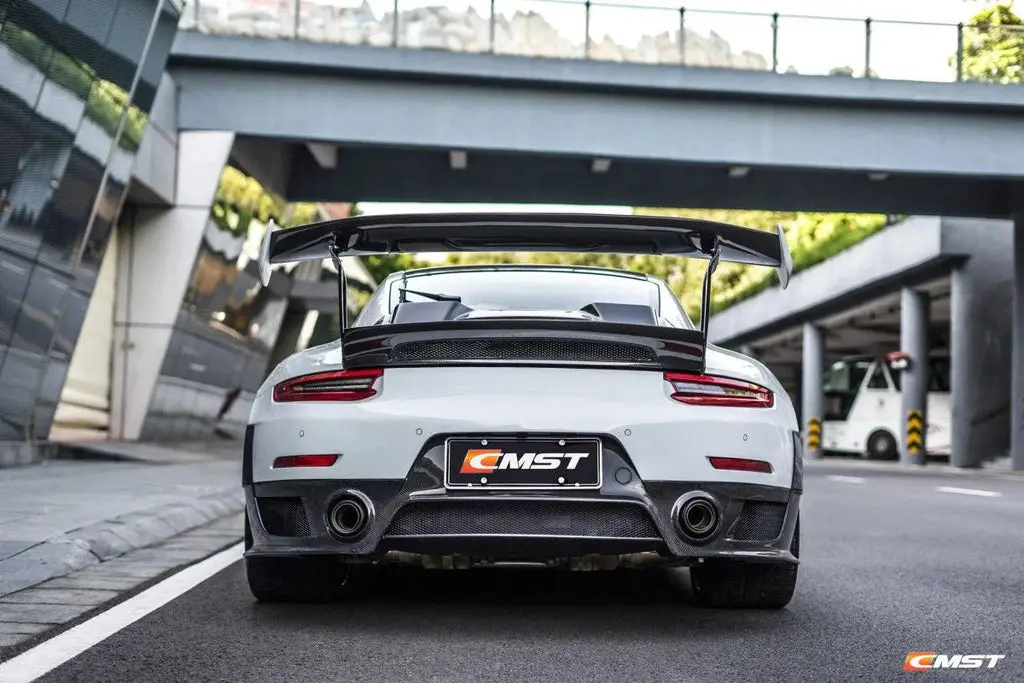 Cmst Tuning Carbon Fiber & Frp Gt2rs Rear Trunk Lid & Wing For Porsche 991 991.1 991.2 Base/S/T/4S/Gts/Turbo S 3