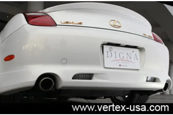 Vertex Digna Rear Lip For 2001-2005 Lexus Uzz40 Sc430 Zenki 1