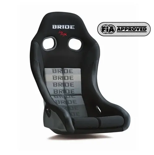 Bride Zieg Iv Wide Bucket Seat - Gradation Carbon Black Shell / Silver Frp Shell 1