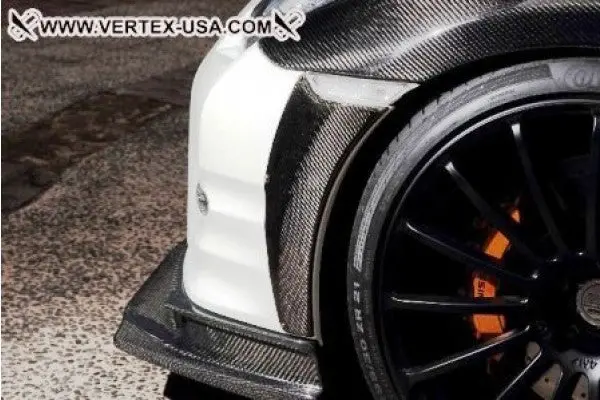 R-Vertex 2010-Up Nissan R35 Gtr Dry Carbon Front Bumper Panel 1