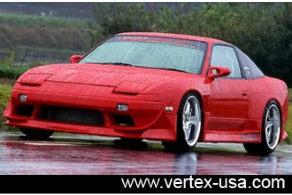 Vertex Ridge Widebody Kit For 1989-1994 Nissan Rs13 180Sx/240Sx Hatchback 1