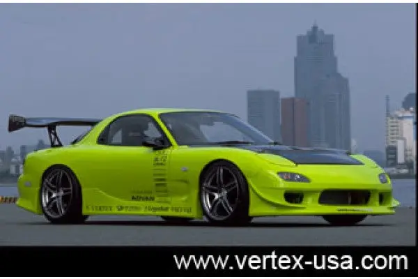 Vertex Body Kit For 1993-1995 Mazda Fd3s Rx-7 1