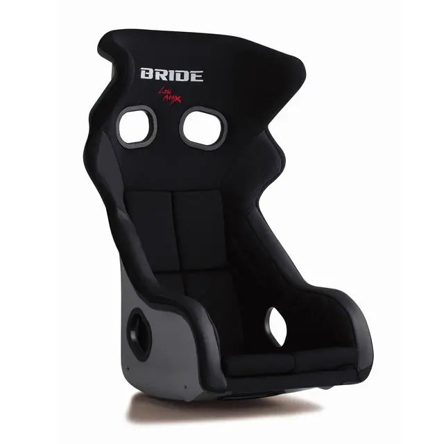 Bride Xero Rs Black Bucket Seat - Carbon Black Shell / Silver Frp Shell 1