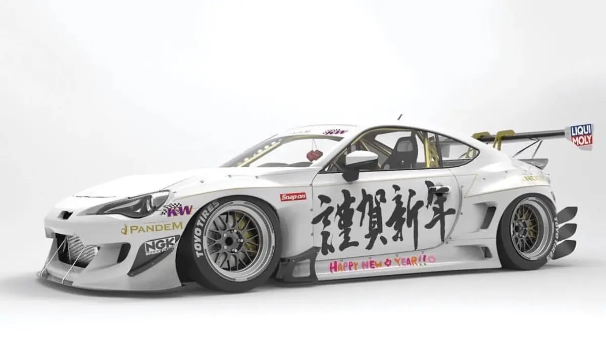 Pandem V3 2012-16 Toyota 86 / Scion Fr-S (Zn6) Toyota 86 / Subaru Brz (Zc6) 1