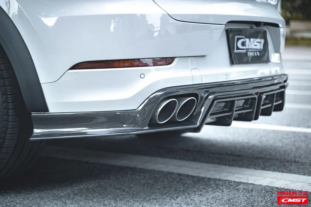 Cmst Tuning Carbon Fiber & Frp Rear Diffuser For Porsche Cayenne 9Y0 9Y0.1/9Y3/9Y3.1/S/Turbo S 5