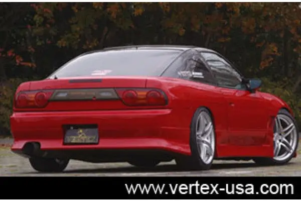 Vertex Rear Bumper For 1989-1994 Nissan Rs13 180Sx/240Sx Hatchback 1