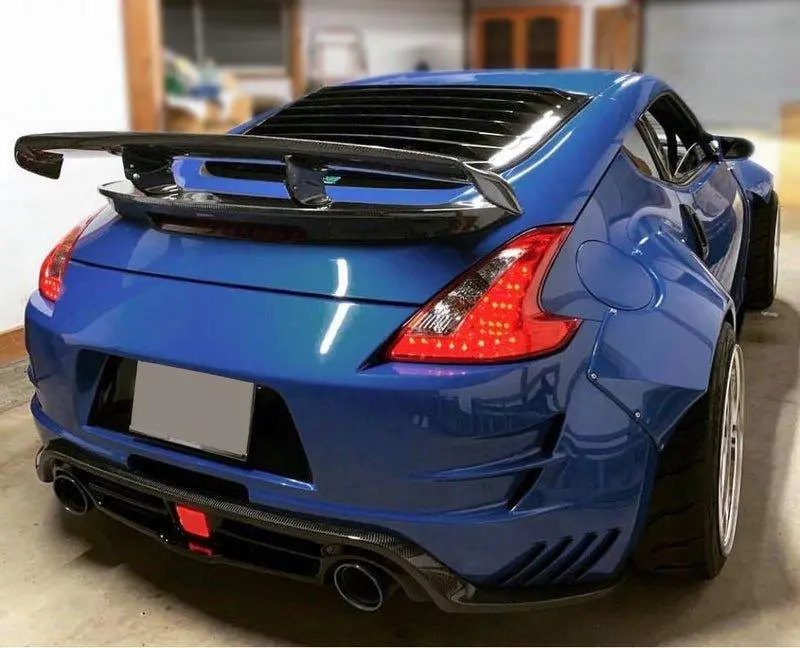 Epr Carbon Fiber Vrs Style Rear Spoiler Wing For Nissan 370Z Z34 Fairlady Z 1