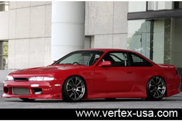Vertex Side Skirts For 1995-1998 Nissan S14 240Sx 1
