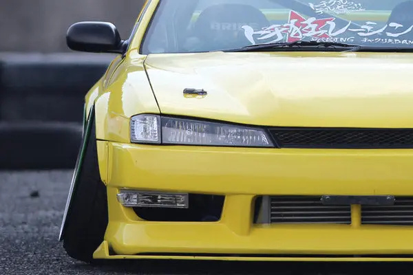 326 Power Wide Front & Rear Over Fenders (Frp) For Nissan Silvia (S14) 1997-1998 Kouki 1