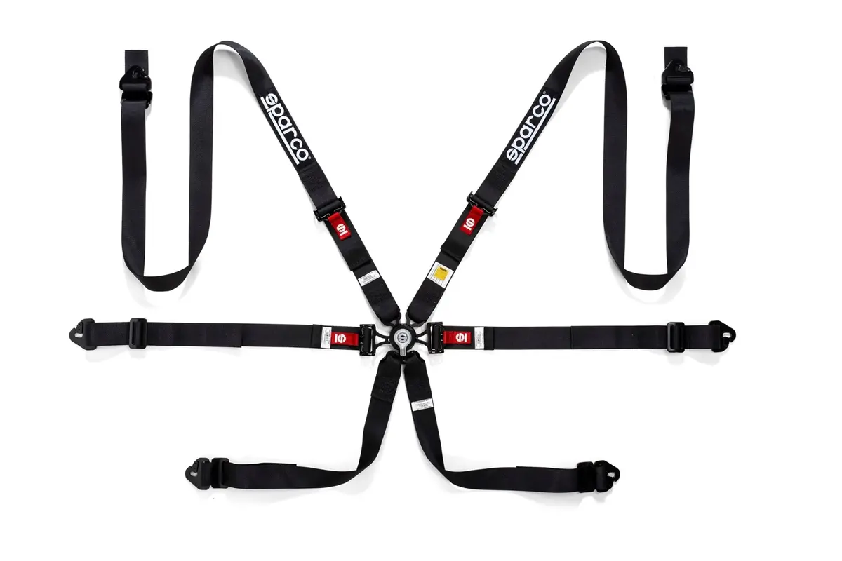 Sparco Comp H-2 6 Pt Steel Pd 1