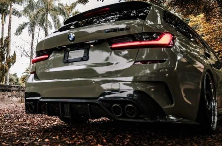 Cmst Tuning Carbon Fiber Rear Diffuser For Bmw 3 Series G20 G21 M340i 330I 2019-2022 2