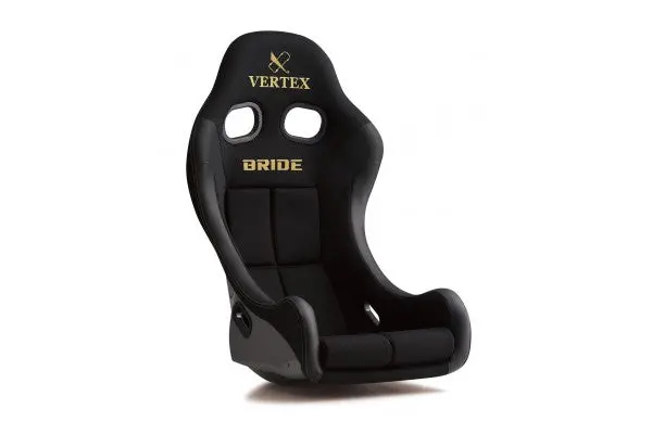 Vertex X Bride Zieg Iv Seat-Black With Gold Logo Super Aramid Carbon Shell 1