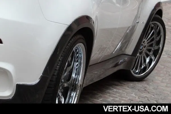 Vertex Vertice Design Bmw E71/X6 Rear Fender Extensions (Cfrp) 1