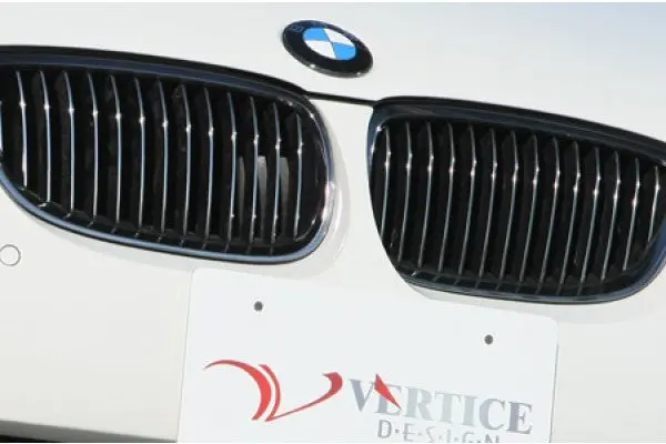 Vertex Vertice Design Bmw E92 M3 Front Grill (Black Plate Coating) 1
