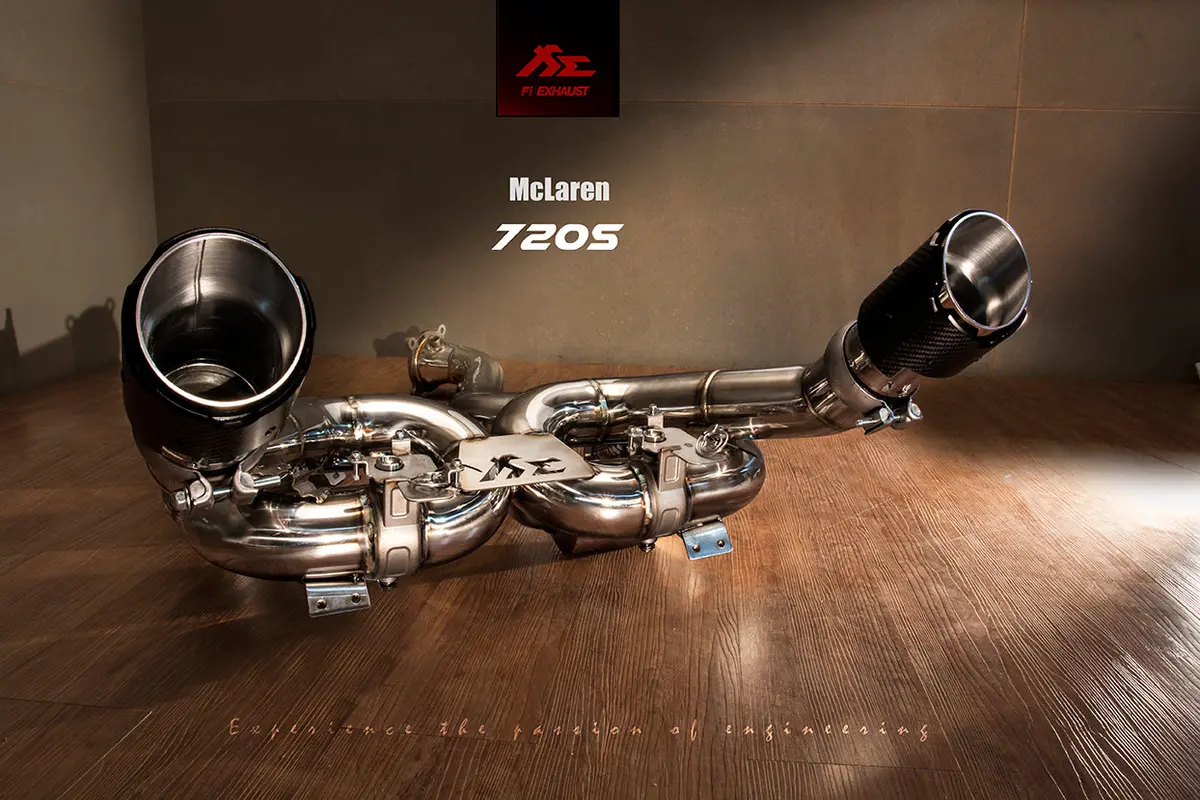 Fi Exhaust Titanium Signature Series Axleback Exhaust System For Mclaren 720S 2017+ 1