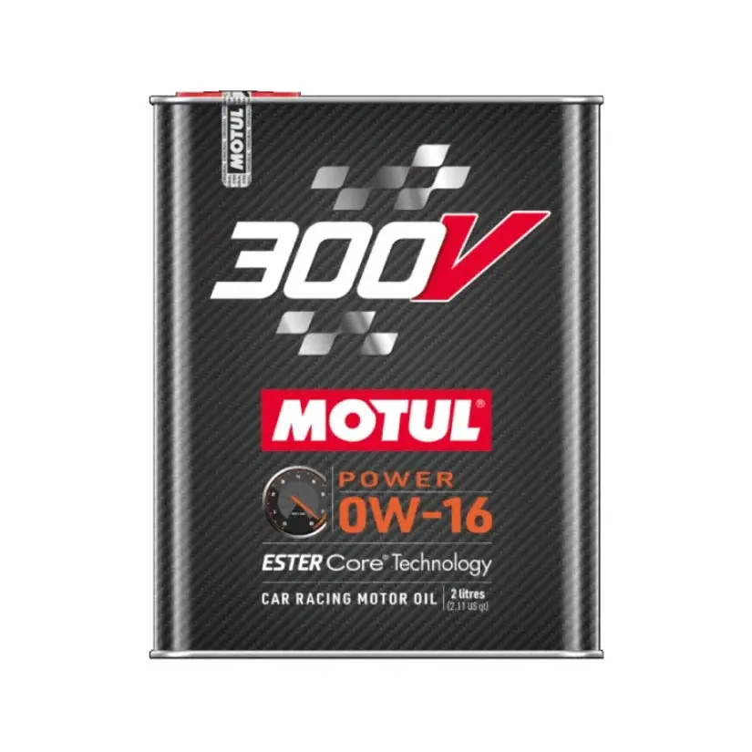 Motul 300V Power Engine Oil 0W-16 2 Litre 1
