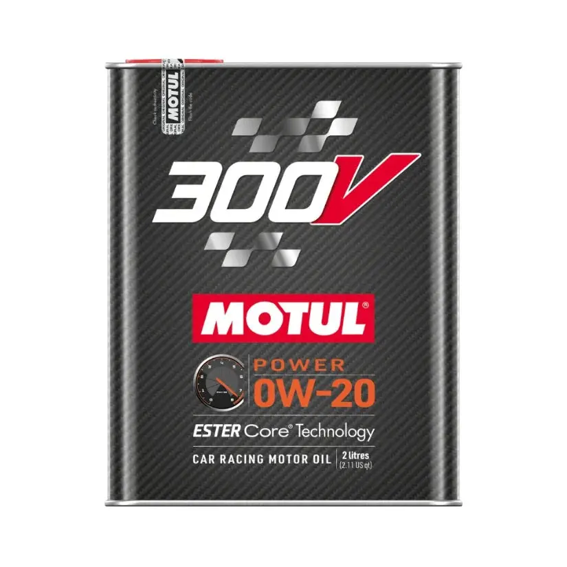 Motul 300V Power Engine Oil 0W-20 2 Litre 1
