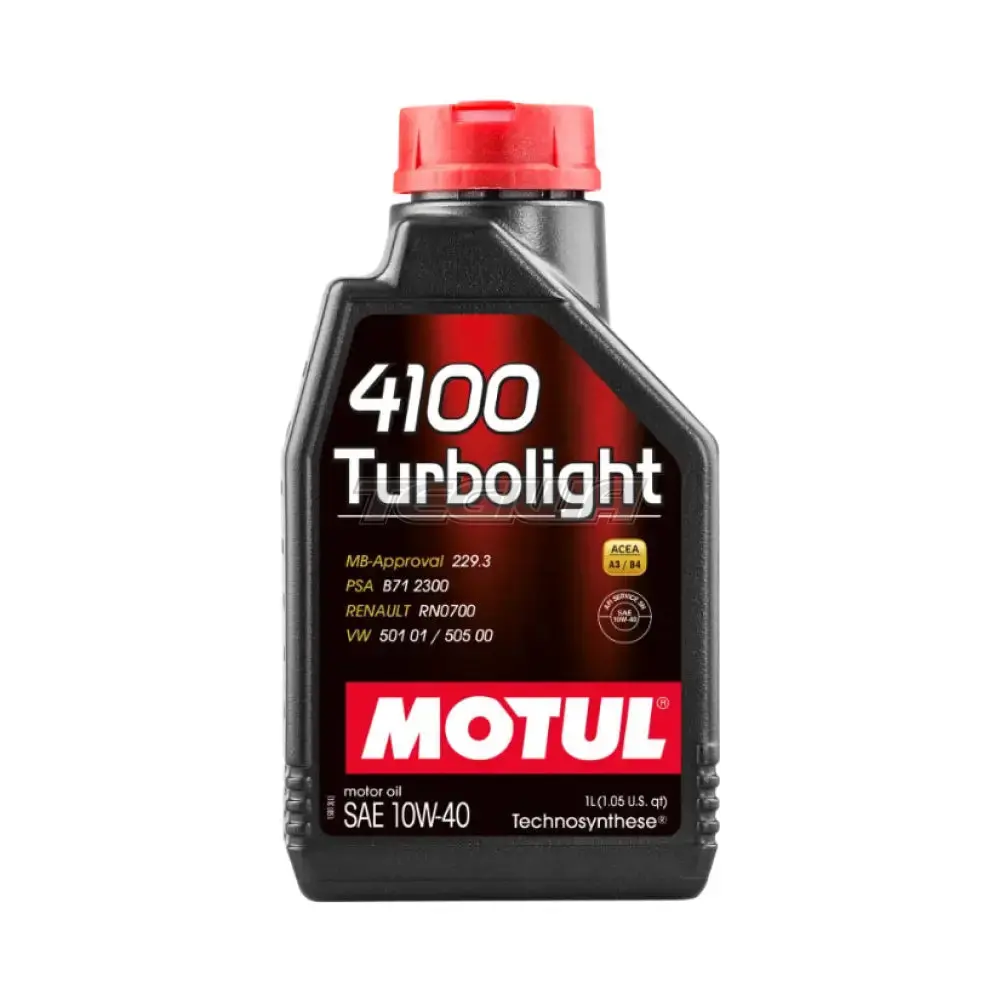 Motul 4100 Turbolight Engine Oil 10W-40 1