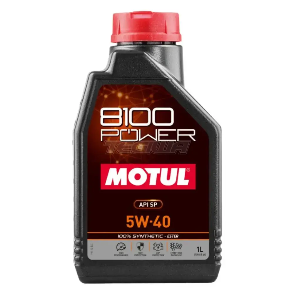 Motul 8100 Power 5W-40 Engine Oil 1