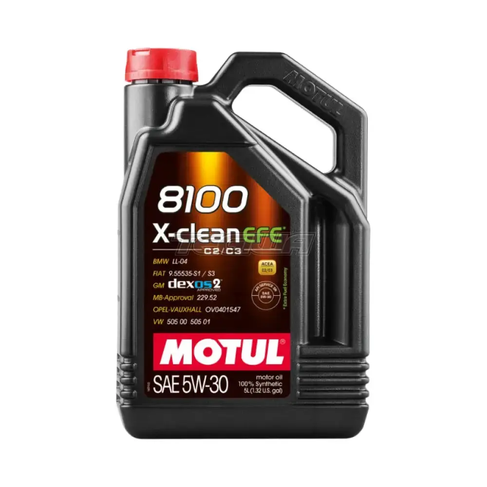 Motul 8100 X-Clean Efe Engine Oil 5W-30 1