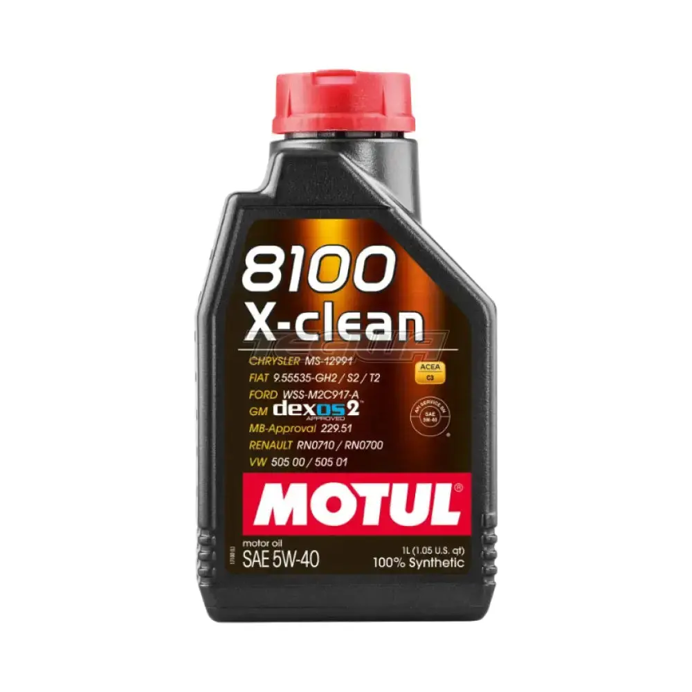 Motul 8100 X-Clean Engine Oil 5W-40 1