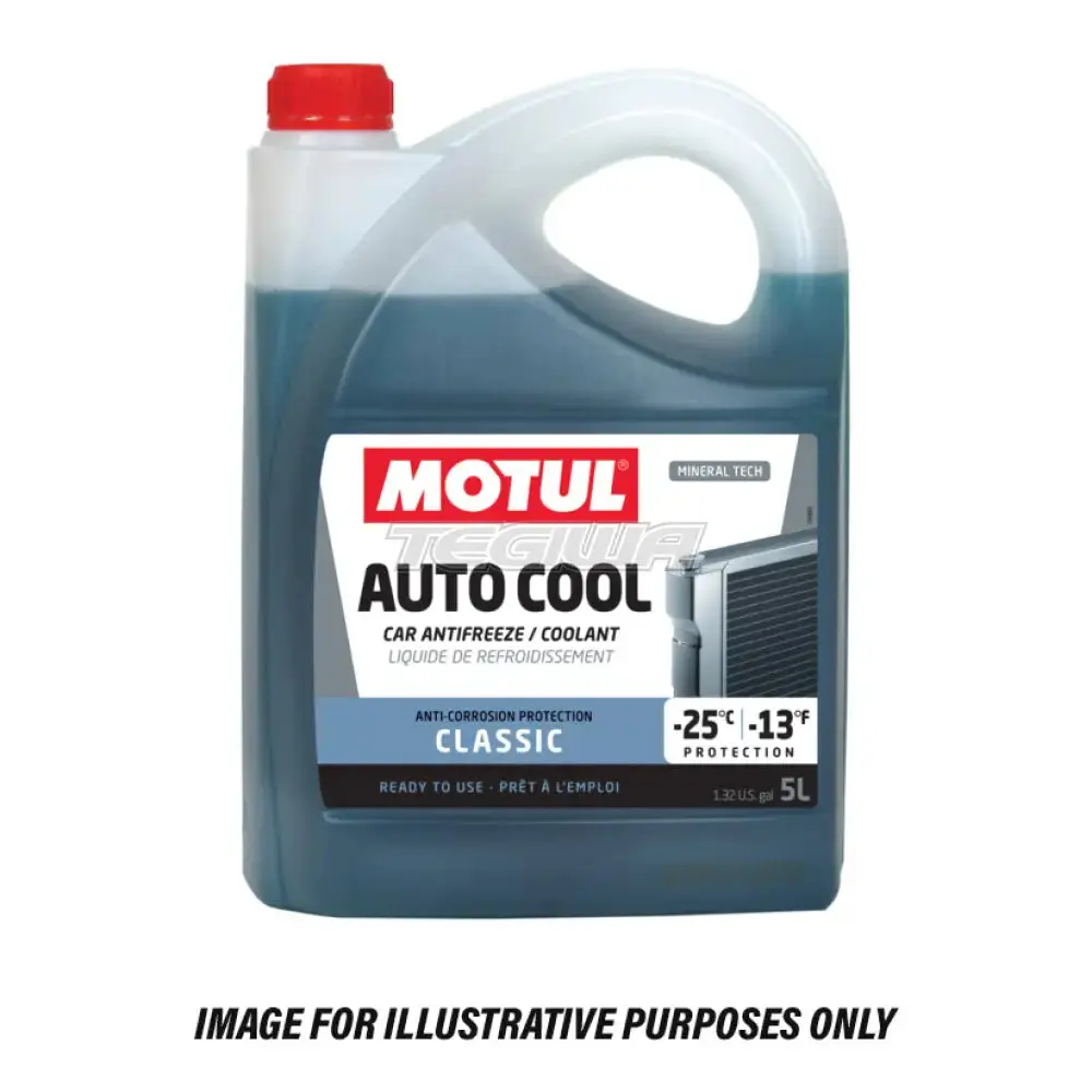 Motul Auto Cool Classic Antifreeze Coolant -25 Degrees 5 Litres 1