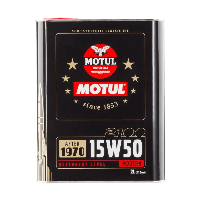 Motul Classic 2100 Engine Oil 15W50 2 Litre 1