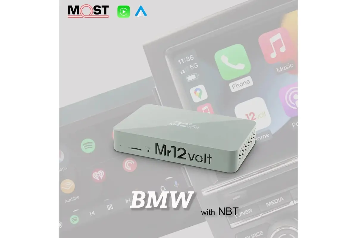 Mr12volt High-End Bmw Nbt Most Bus Carplay & Aa Interface With Oem Microphone Support - Bmw F87 M2 | F8x M3 | M4 | F2x 1 | 2 Series | F3x 3 | 4 Series | F1x 5 | 6 Series 1