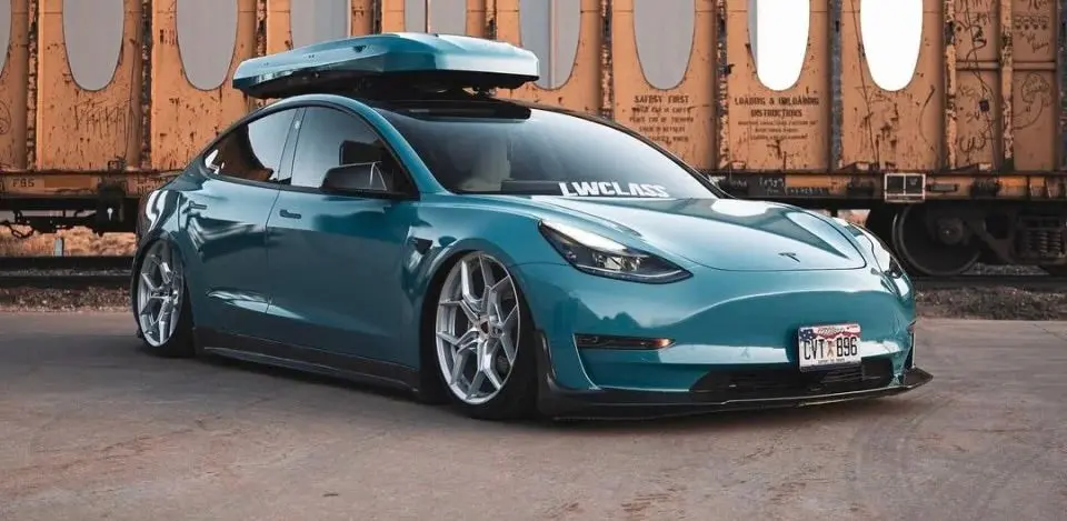Cmst Tuning Tesla Model 3 Carbon Fiber Front Lip Ver.4 1