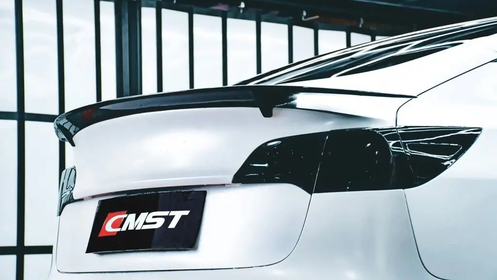 Cmst Tuning Tesla Model 3 Carbon Fiber Rear Spoiler Ver.3 1