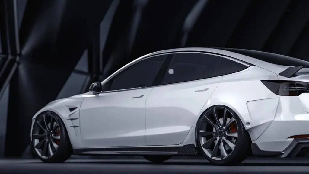 Cmst Tuning Tesla Model 3 Carbon Fiber Side Skirts Ver.4 1