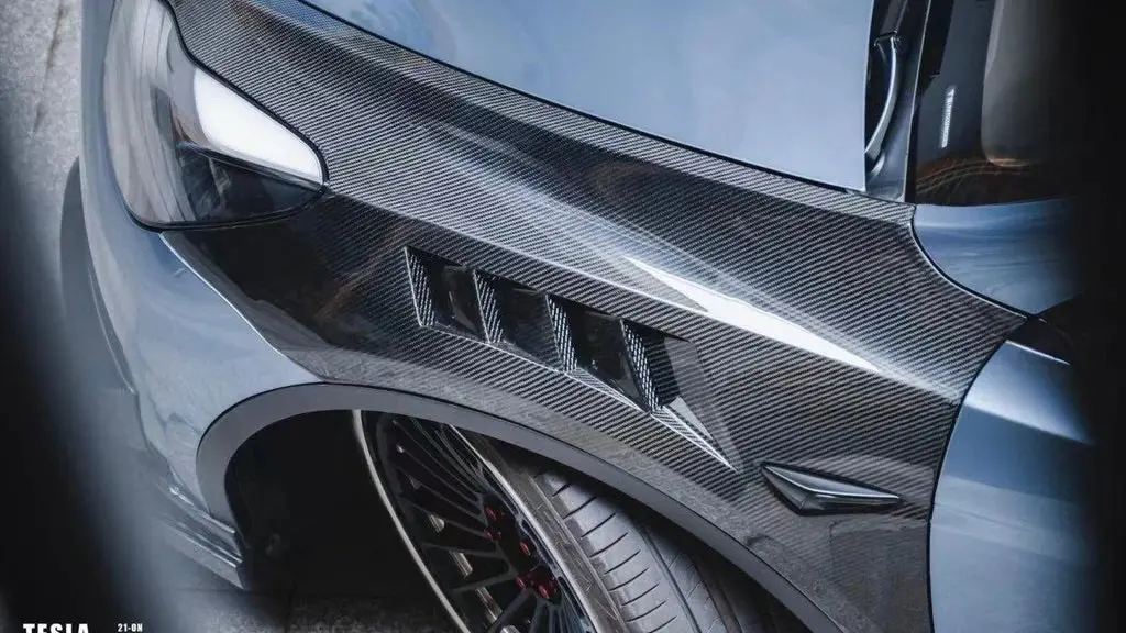 Cmst Tuning Carbon Fiber Front Fender Replacement For Tesla Model Y 1