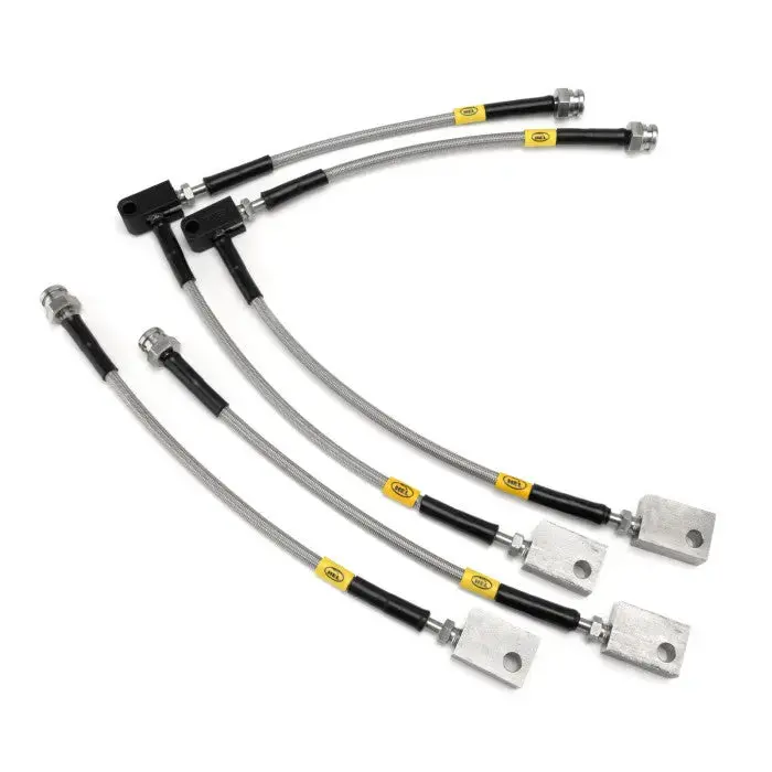 Nissan Skyline R35 3.8 Gt-R 2007- Brake Lines Hel Stainless Steel Braided 1