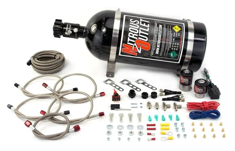 Nitrous Outlet Dual Nozzle Efi Kit – Model 00-10002-15 1