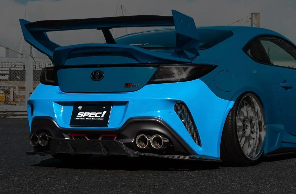 Spec! Simple Style Rear Bumper (Quad Exit Type) Toyota Gr86 Zn8 / Subaru Brz Zd8 2022+ 1