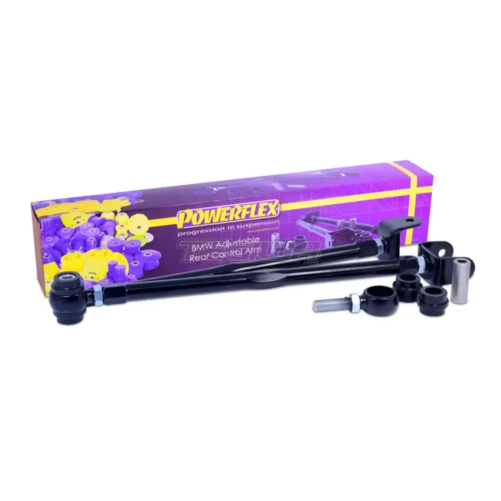 Powerflex All Series Adjustable Rear Lower Control Arm Kit Bmw 3 Series E46 Compact 99-06 1