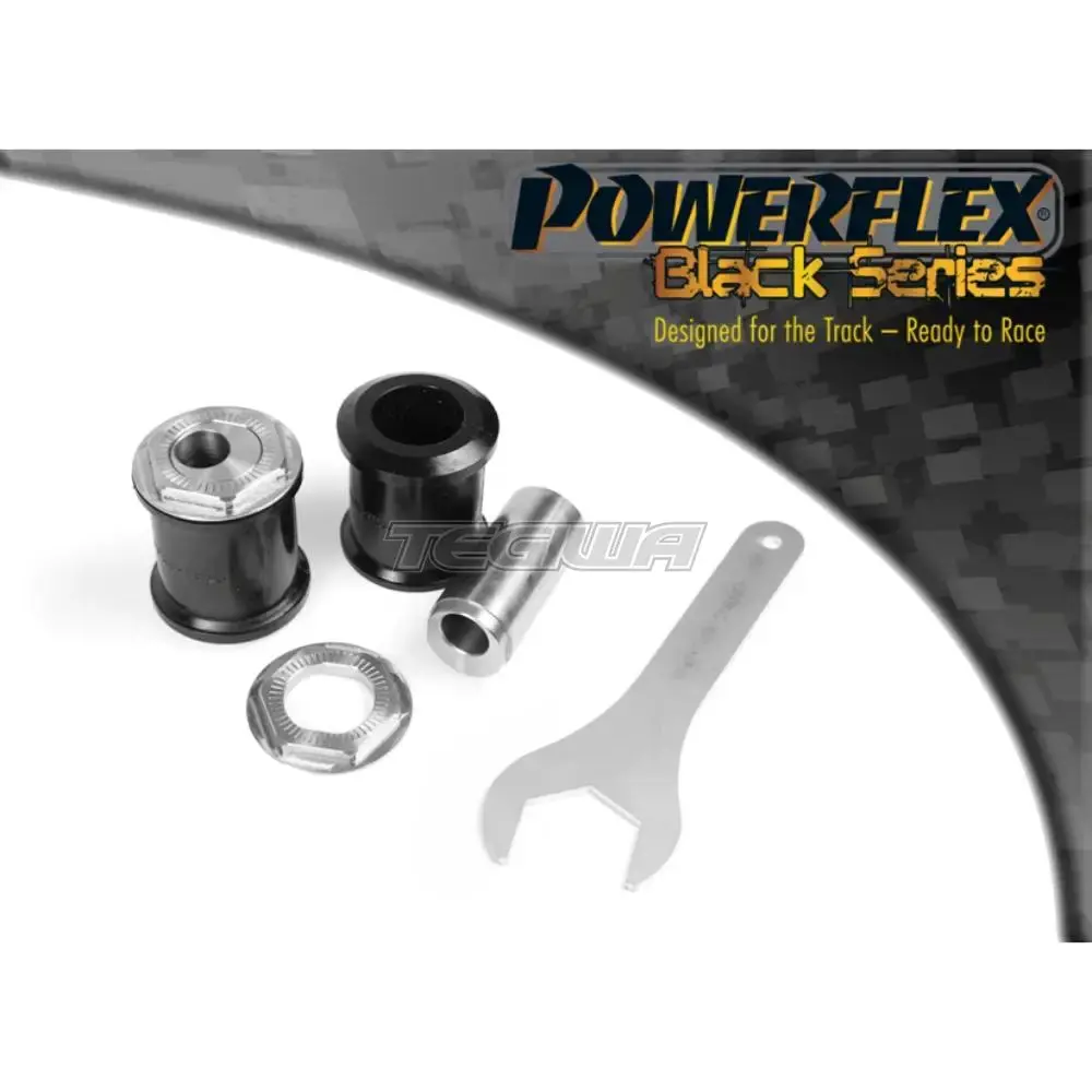 Powerflex Black Series Front Arm Front Bush Camber Adjustable Ford Fiesta Mk8 8.5 Inc St Mk8.5 200 Facelift 21+ 1