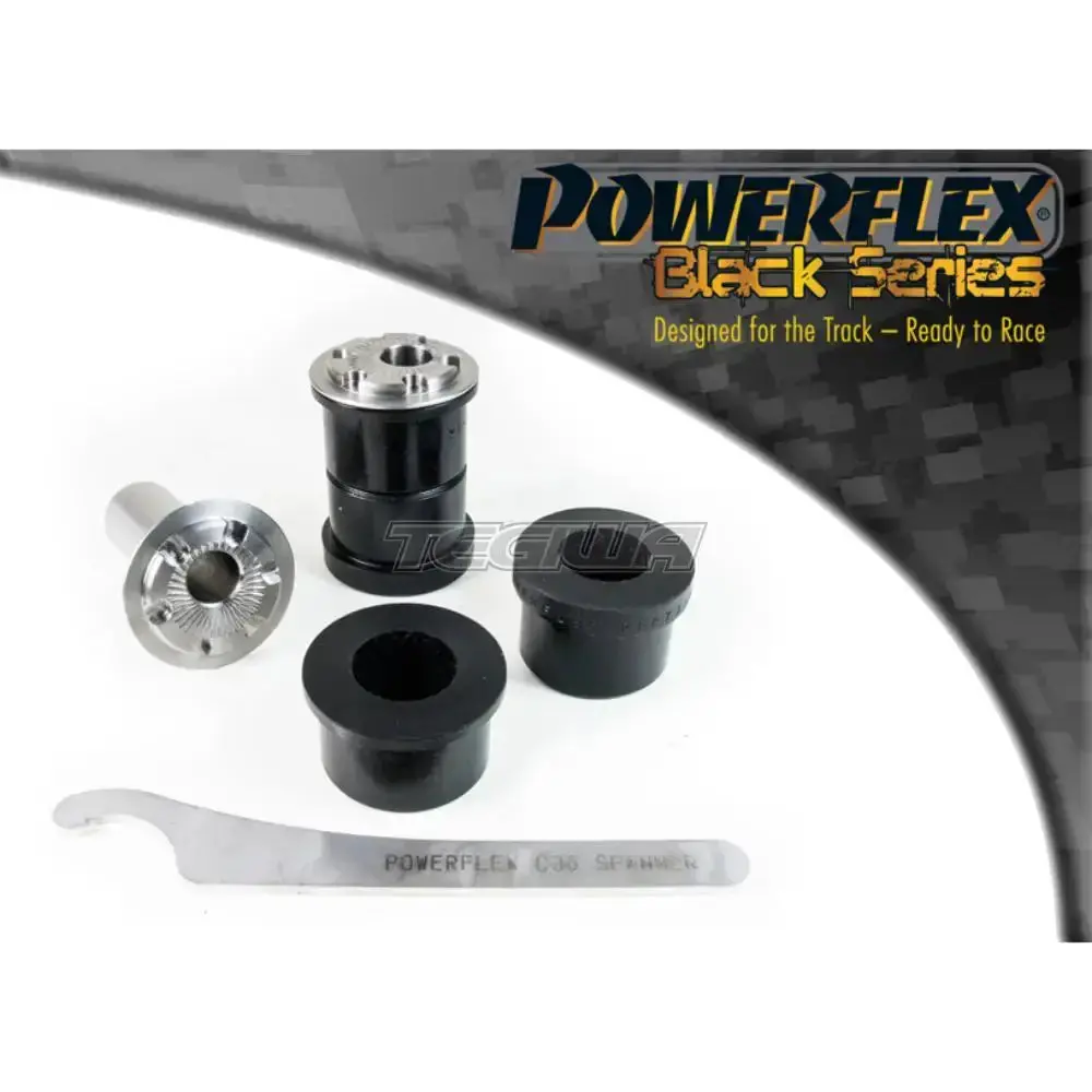 Powerflex Black Series Front Arm Front Bush Camber Adjustable Suzuki Swift Sport Mk3 Zc32s 10-17 1