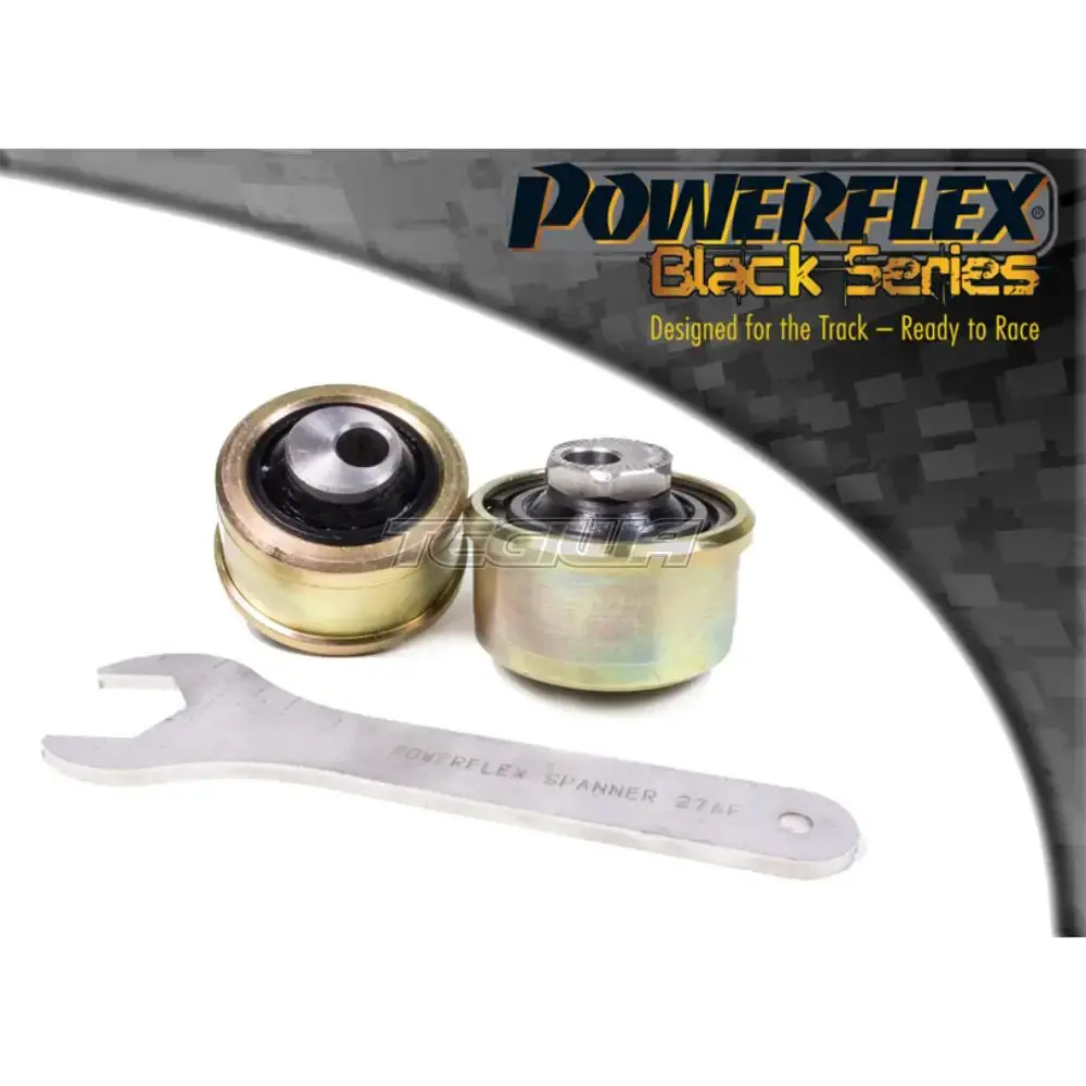 Powerflex Black Series Front Arm Rear Bush Anti-Lift Inc Caster Adjust Fiat 500 Abarth 595 695 07+ 1