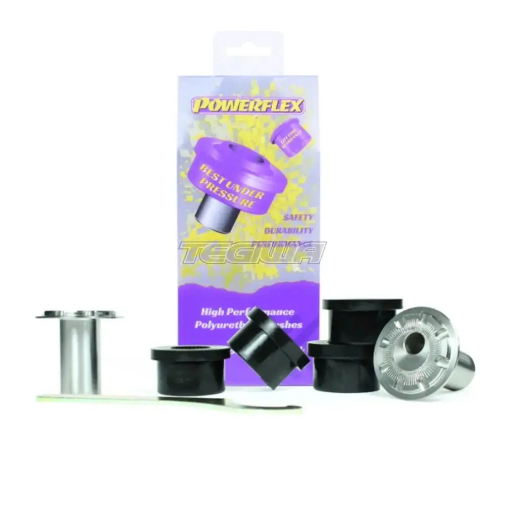 Powerflex Black Series Front Arm Rear Bush Camber Adjustable Honda Integra Mk4 Dc5 Type R S 01-06 1