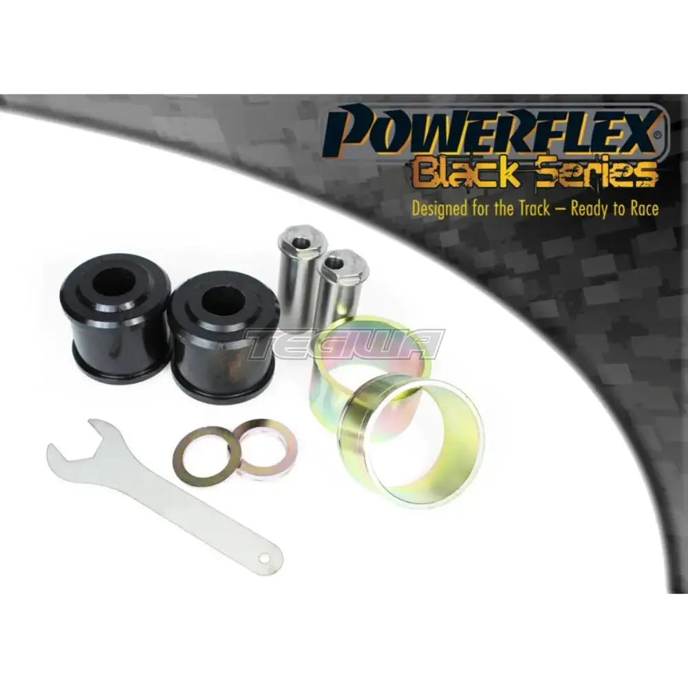 Powerflex Black Series Front Lower Radius Arm To Chassis Bush Caster Adjustable Audi A4 S4 Rs4 B8 Quattro Inc Allroad 08-16 - Pff3-702Gblk 1