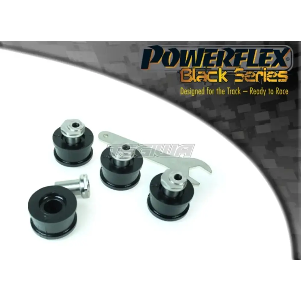 Powerflex Black Series Front Upper Control Arm Bush Camber Adj Audi A4 S4 Rs4 B7 Inc Avant 05-08 1