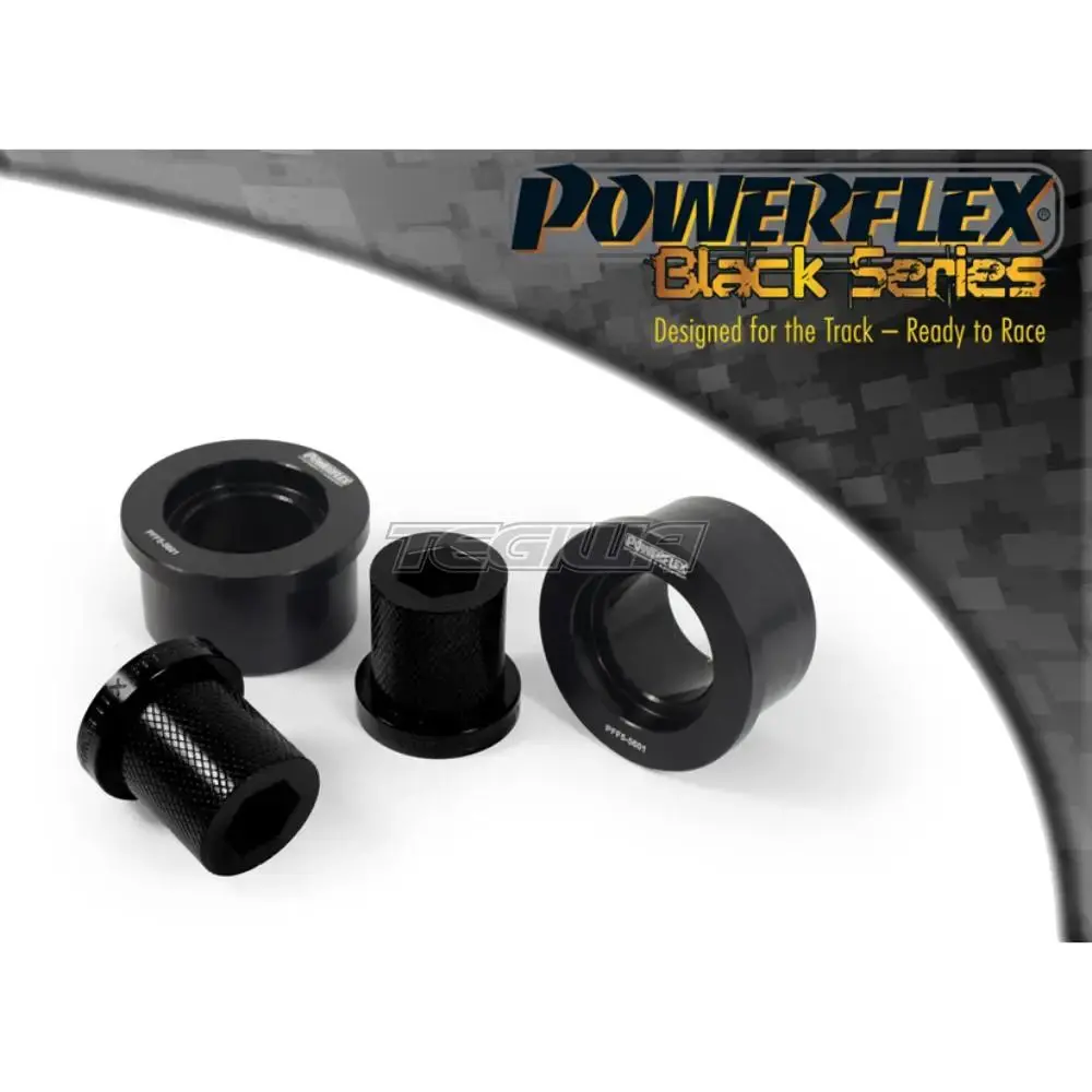 Powerflex Black Series Front Wishbone Rear Bush Aluminium Outer Bmw 3 Series E46 Compact 99-06 - Pff5-5601Blk 1
