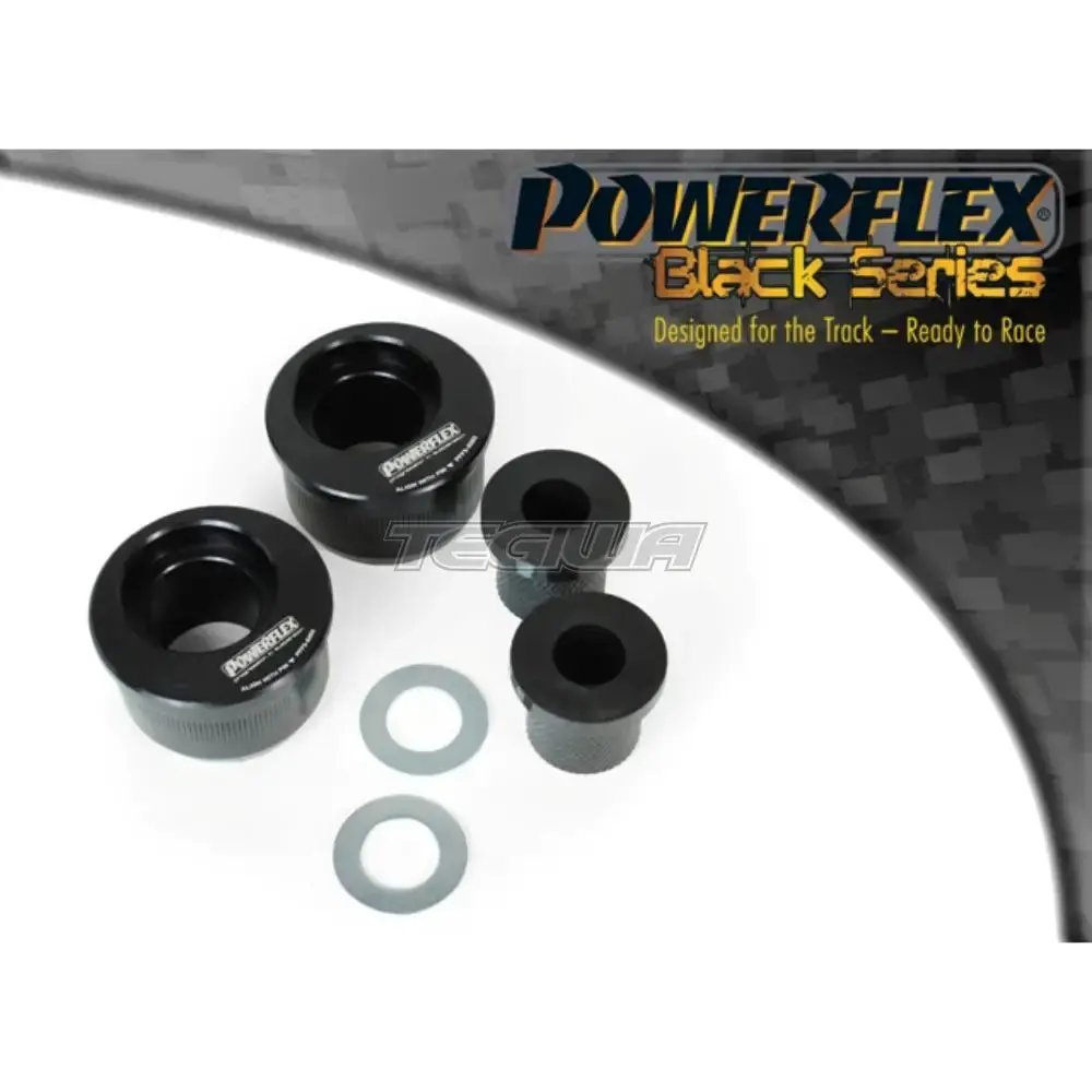 Powerflex Black Series Front Wishbone Rear Bush Aluminium Outer Caster Offset Bmw 3 Series E36 Compact 93-00 1