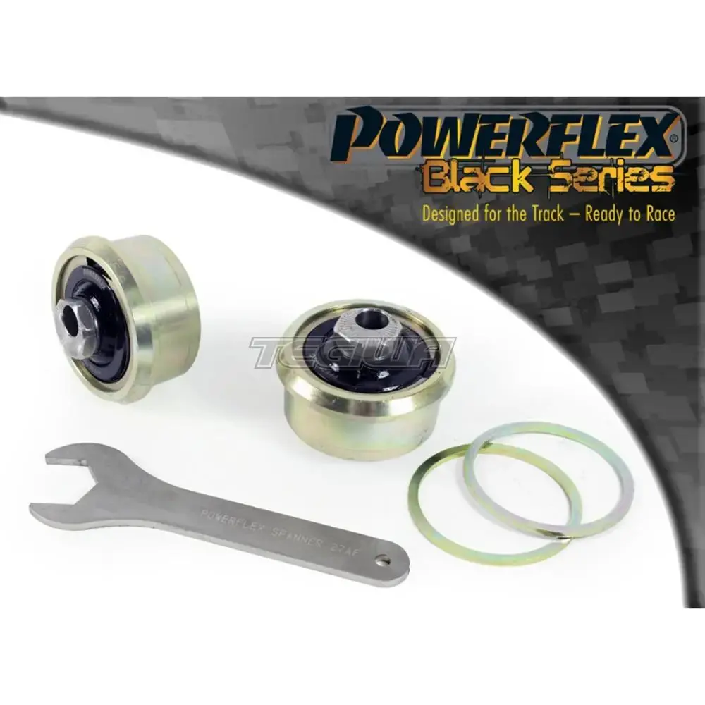 Powerflex Black Series Front Wishbone Rear Bush Anti-Lift Inc Caster Adjust Hyundai I30 Pd Inc N Facelift 16+ 1
