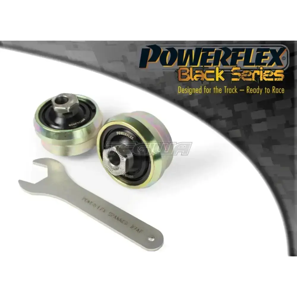 Powerflex Black Series Front Wishbone Rear Bush Anti-Lift Inc Caster Adjust Toyota Gr Yaris 20-24 1