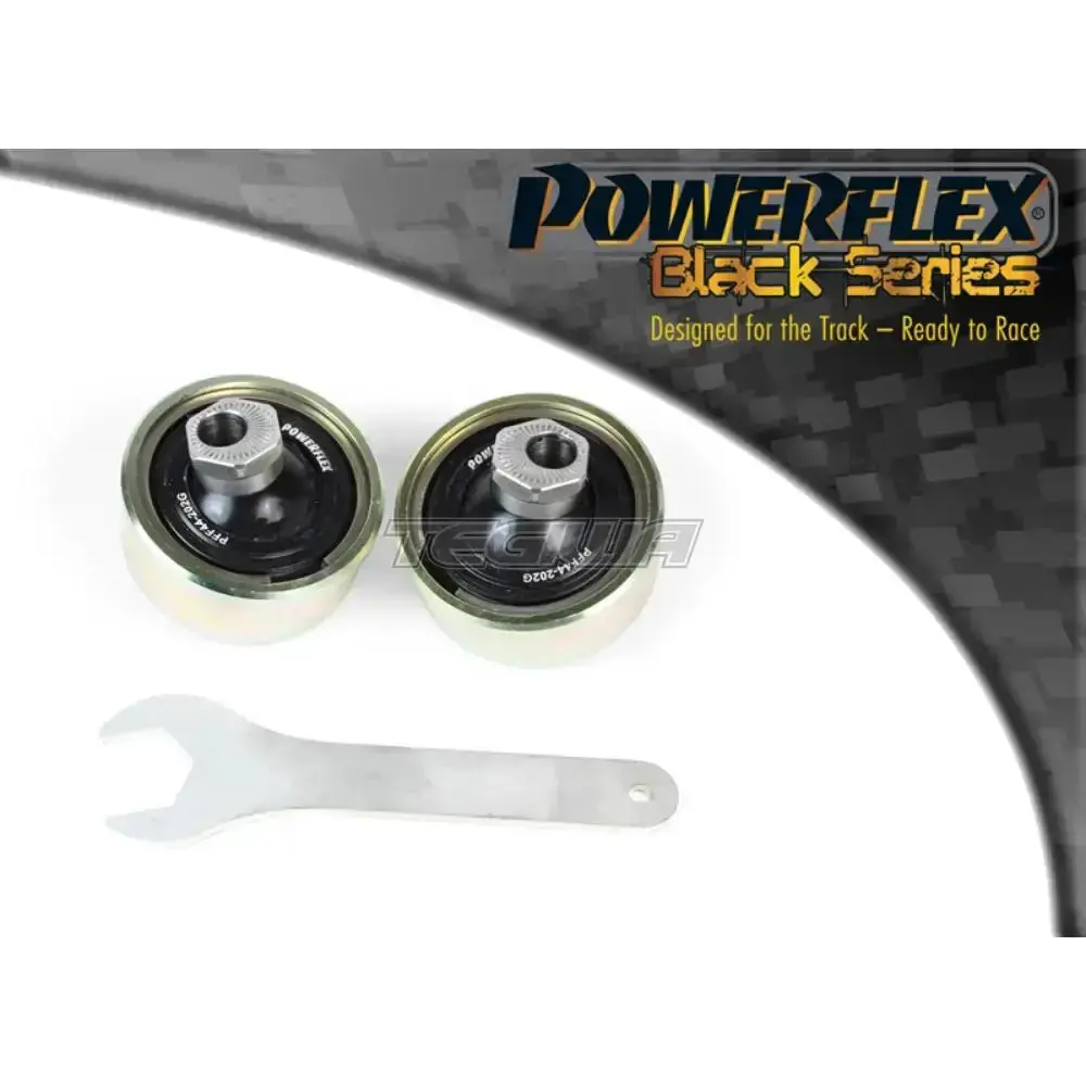 Powerflex Black Series Front Wishbone Rear Bush Anti-Lift Inc Caster Adjustable Mitsubishi Lancer Evolution Vii Viii Ix Inc 260 01-07 1